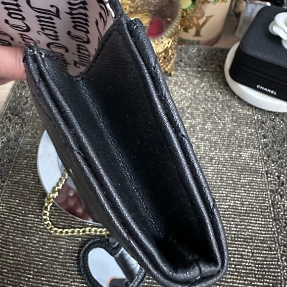 Juicy Couture Y2K Vintage Quilted wallet with attached heart mirror - Picture 7 of 13